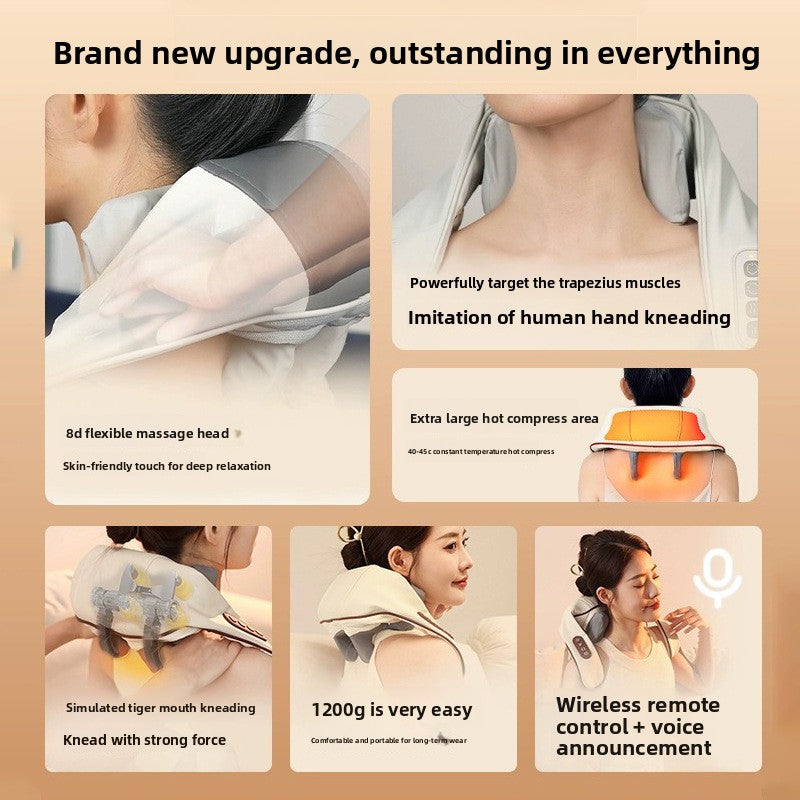 Cervical vertebra massager